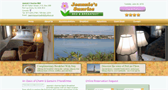 Desktop Screenshot of jeanniessunrisebb.com